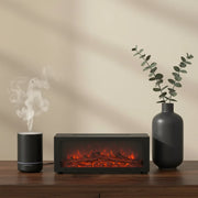 Flame Effect Fireplace Humidifier & Aroma Diffuser