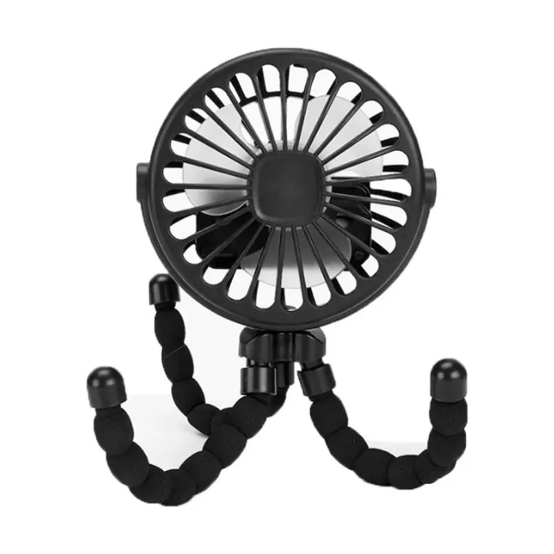Octopus Multi-functional Stroller Handheld Mini Fan